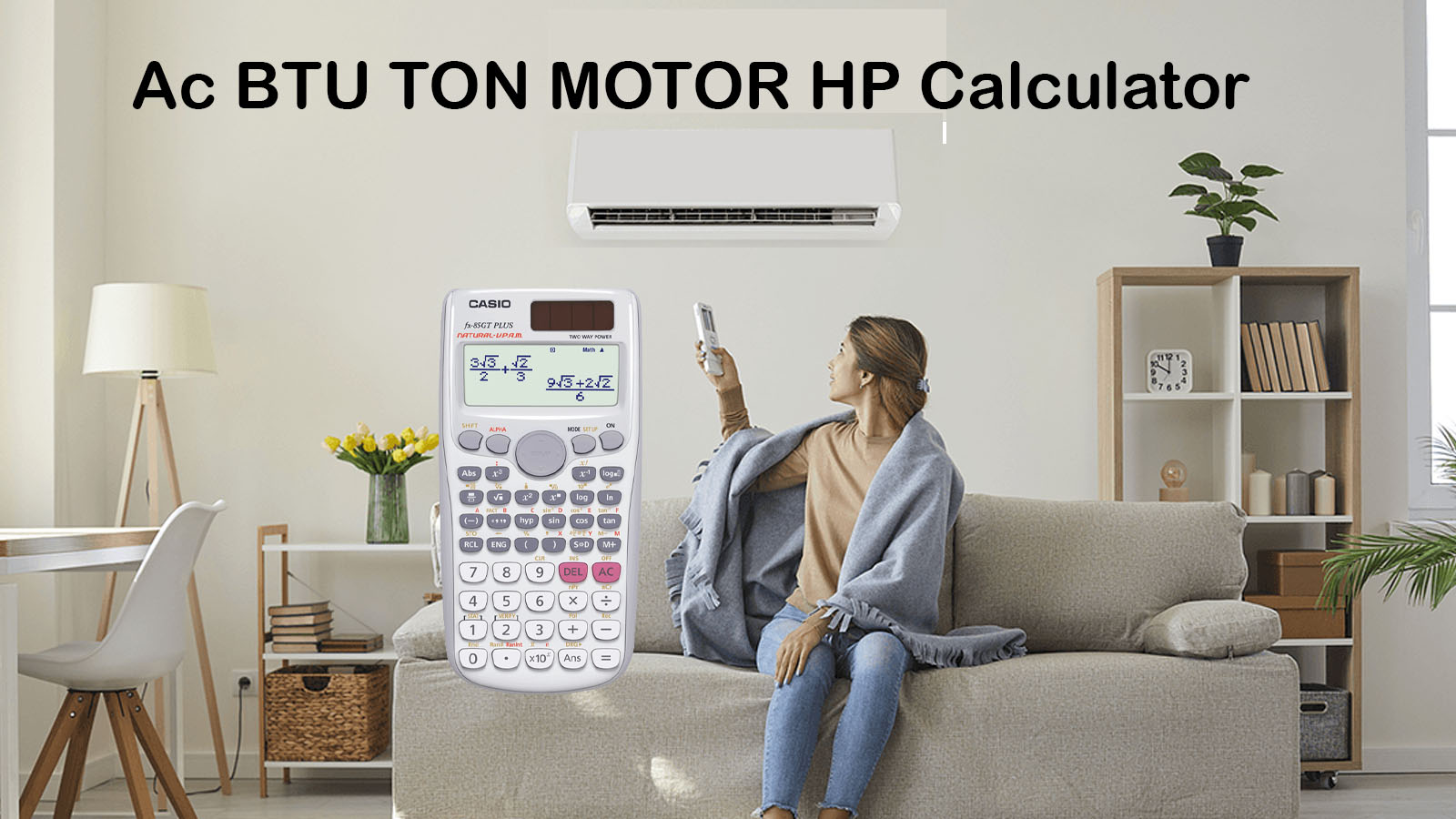 Ac BTU TON MOTOR HP Calculator