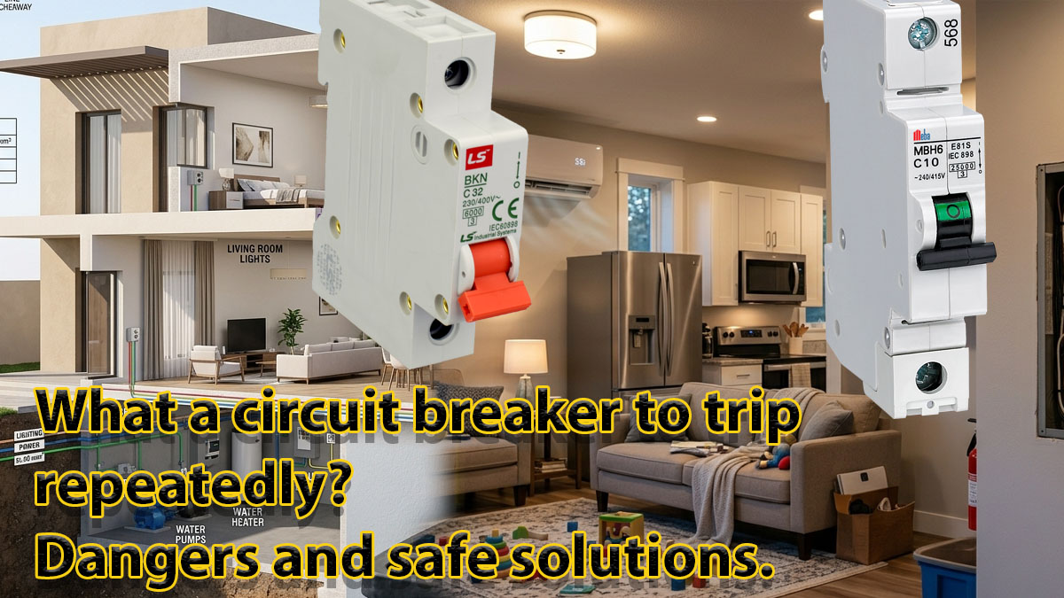 What a circuit breaker to trip repeatedly? Dangers and safe solutions.