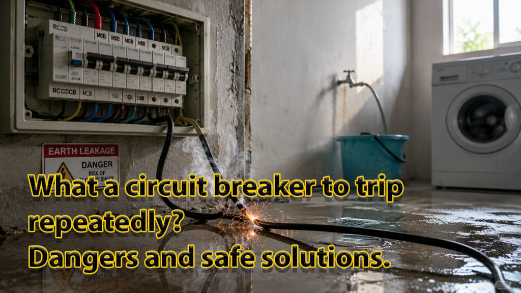 What a circuit breaker to trip repeatedly? Dangers and safe solutions.