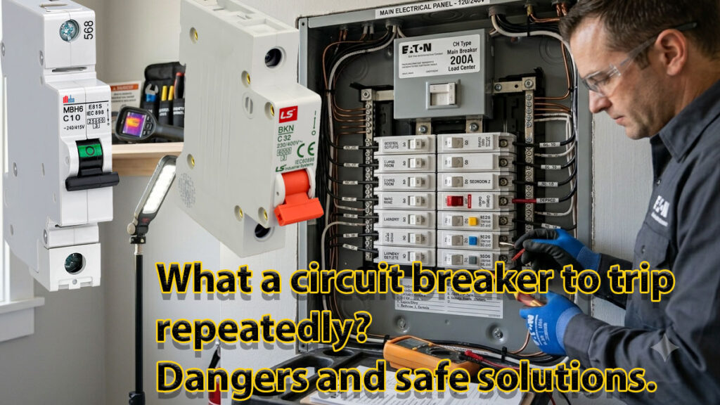 What a circuit breaker to trip repeatedly? Dangers and safe solutions.